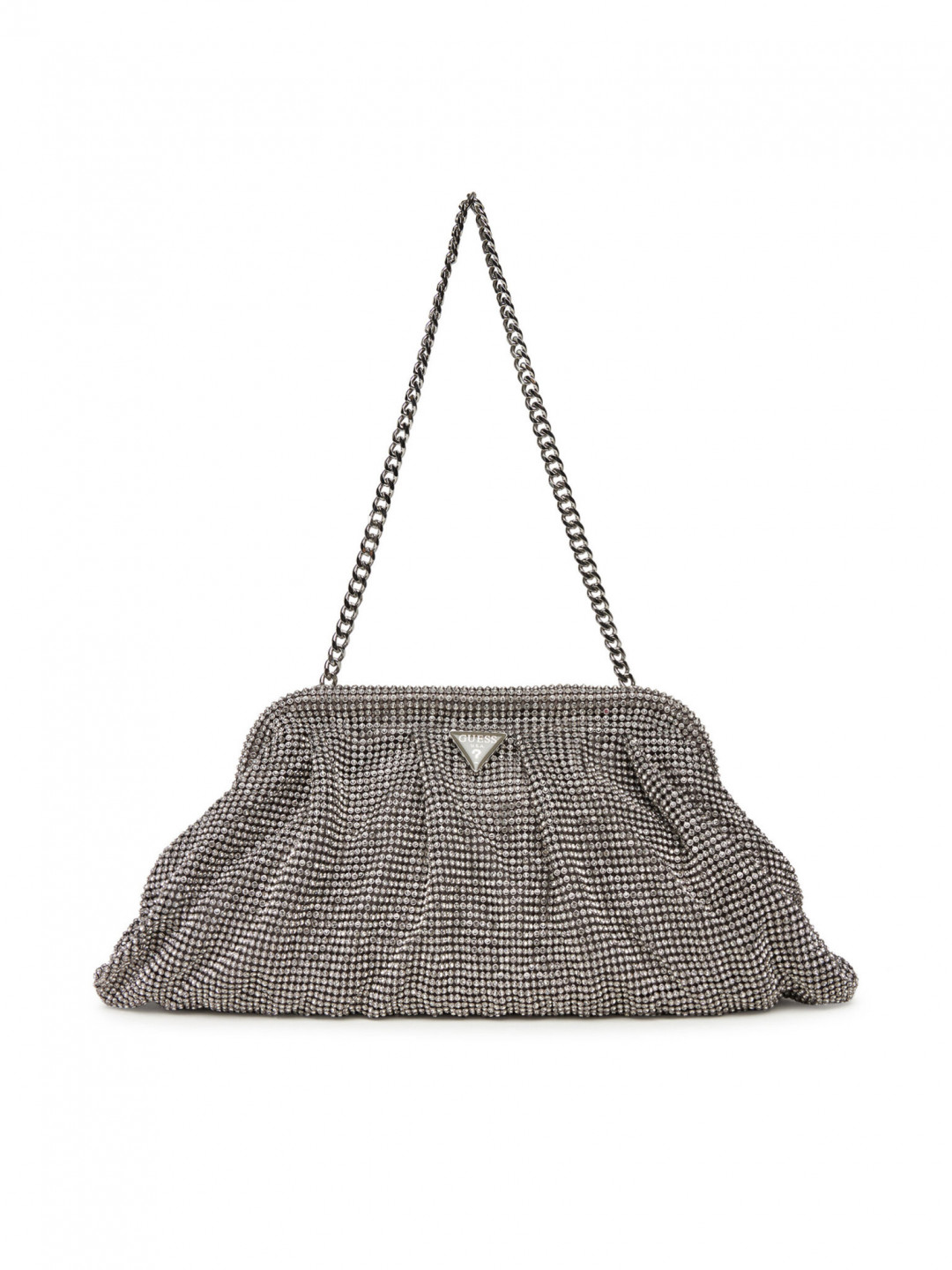 Guess Kabelka Zalina Mini HWRY93 50710 Stříbrná